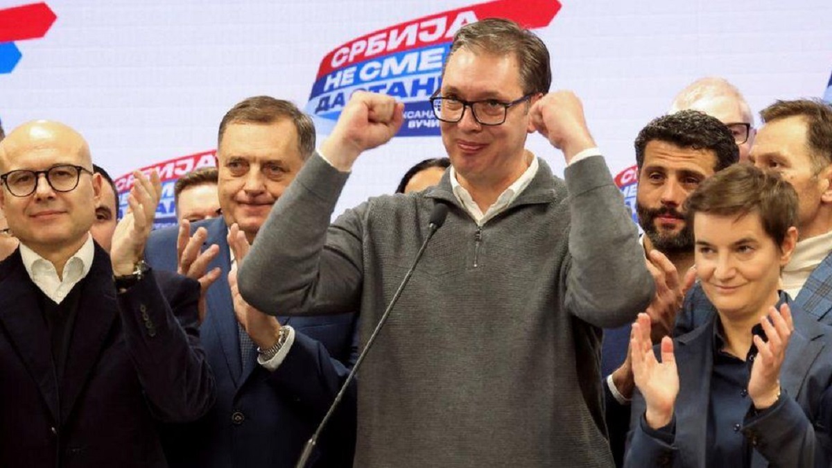 elezioni serbia vucic