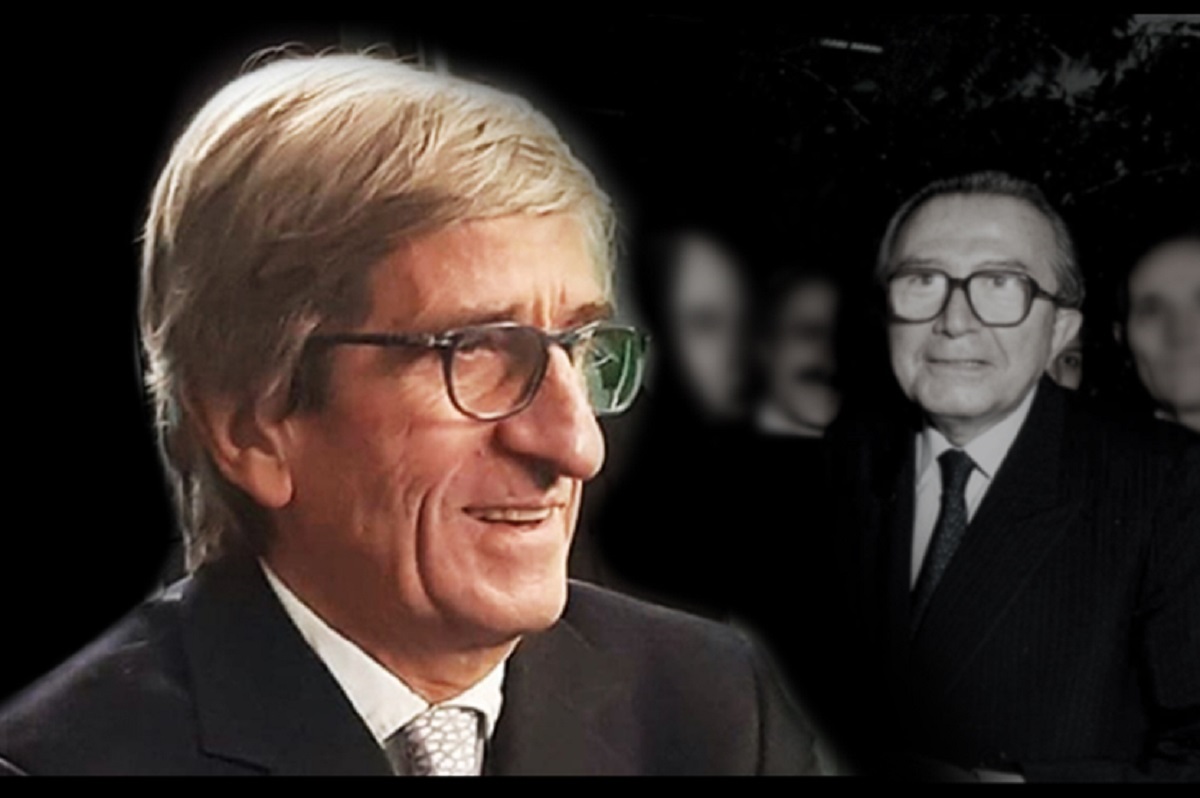 Giulio Andreotti e il figlio Stefano