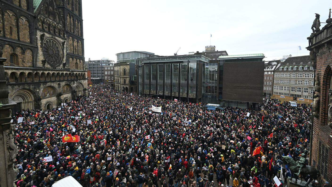 Germania proteste contro Afd