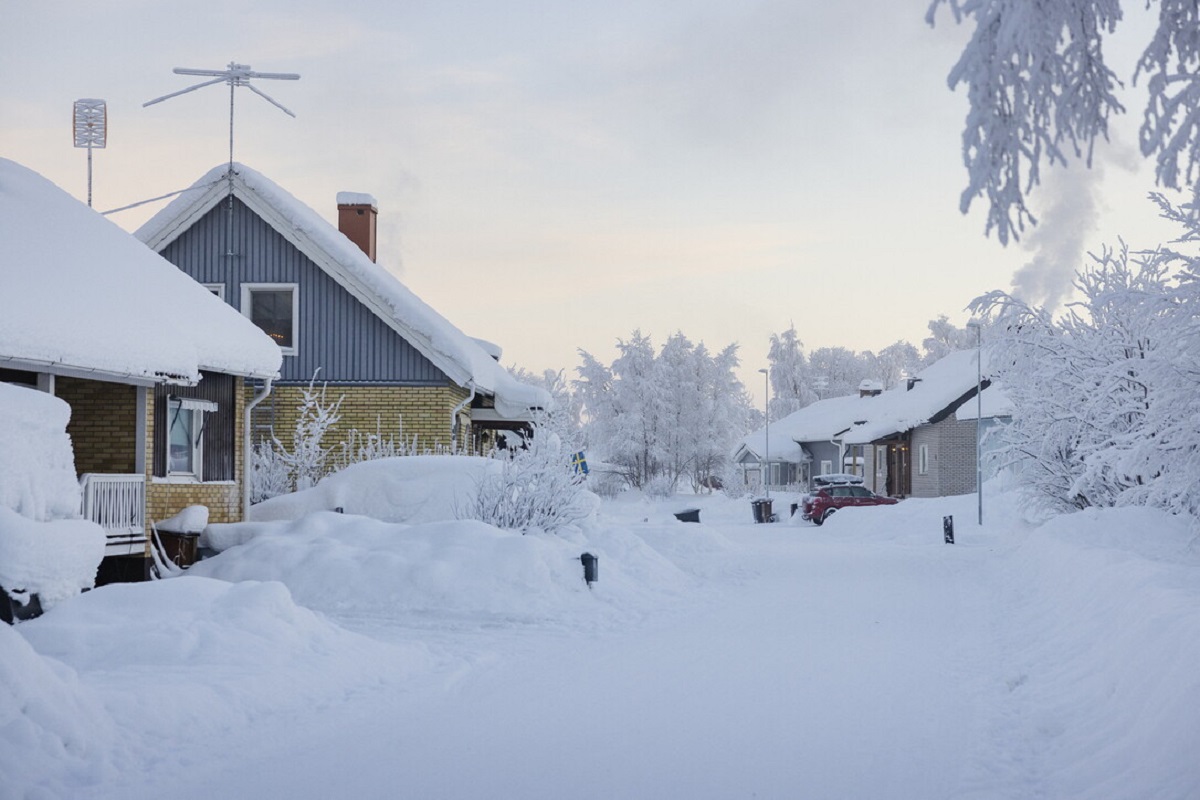 Freddo record in Svezia