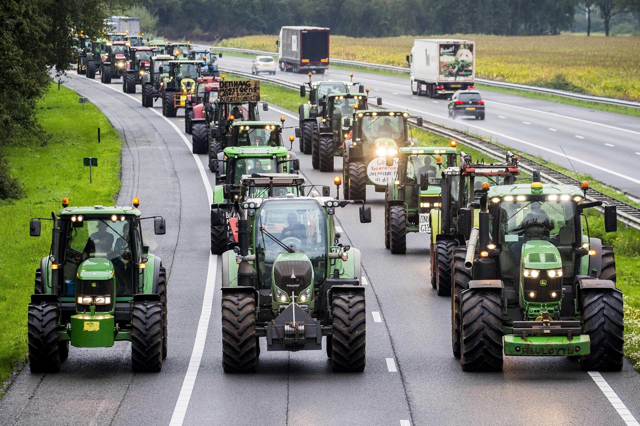 protesta agricoltori