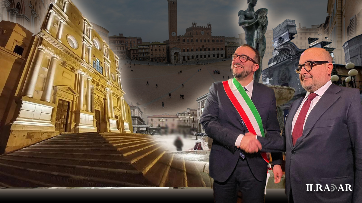 L'Aquila capitale della cultura 2026 - il sindaco Pierluigi Biondi e il ministro della Cultura Gennaro Sangiuliano