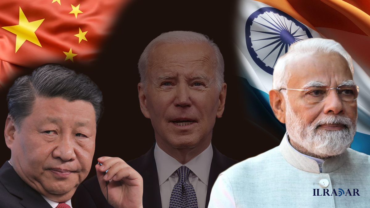 Xi Jinping, Joe Biden e Narendra Modi