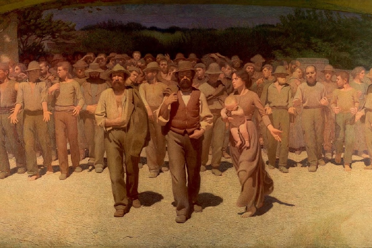 Primo maggio, Giuseppe Pellizza da Volpedo "Quarto Stato"