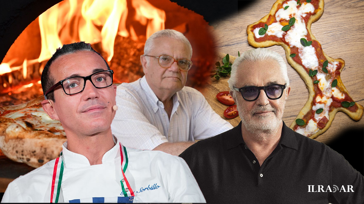 Gino Sorbillo, Carlo Rienzi e Flavio Briatore tra l'Italia e la Pizza