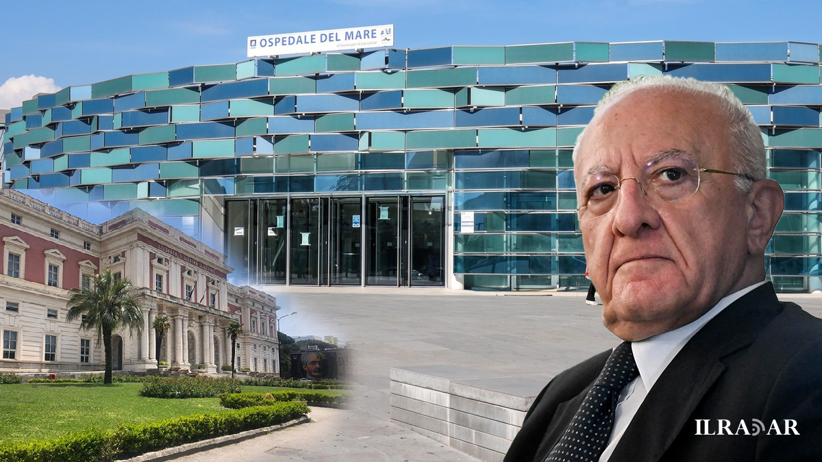 Il presidente della Giunta Regionale della Campania Vincenzo De Luca e gli Ospedali Cardarelli e Del Mare