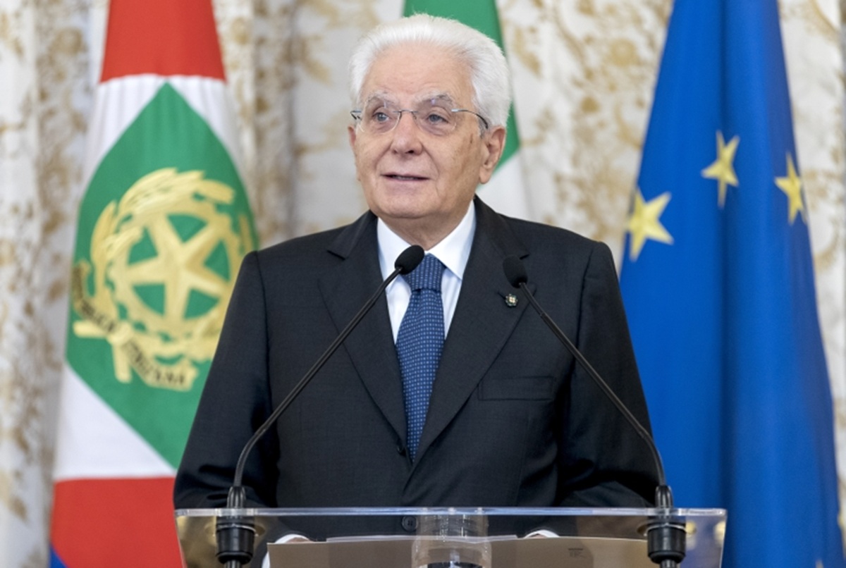 Il presidente della Repubblica Sergio Mattarella - Foto sito Quirinale