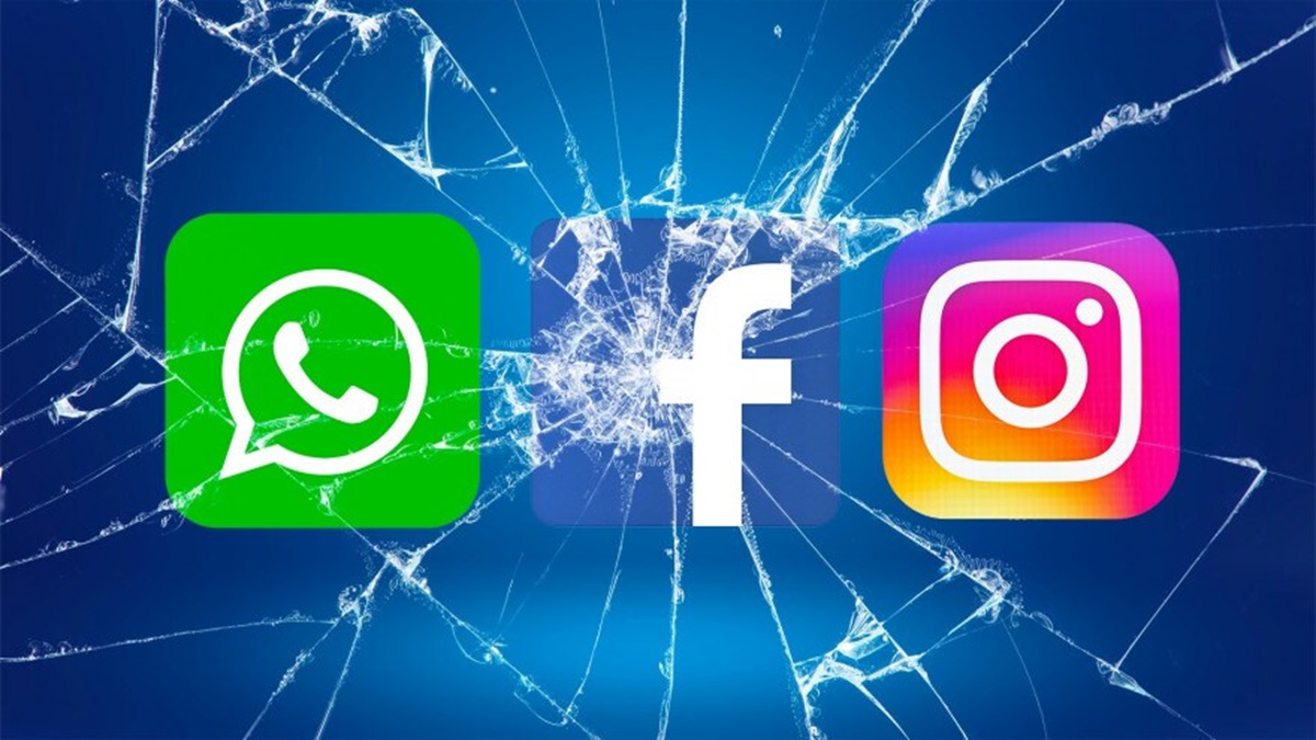 Whatsapp, Facebook, Instagram